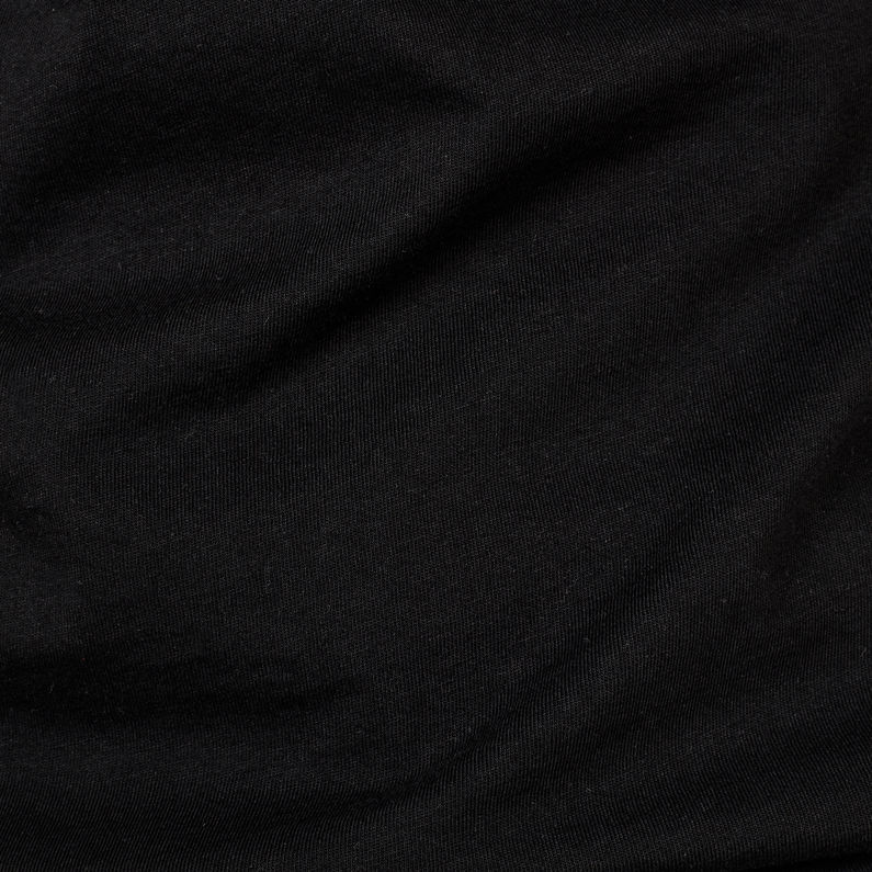 G-Star RAW® Rijks Graphic 5 T-Shirt Black fabric shot