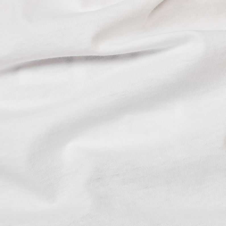 G-Star RAW® Rijks Graphic 5 T-Shirt White fabric shot