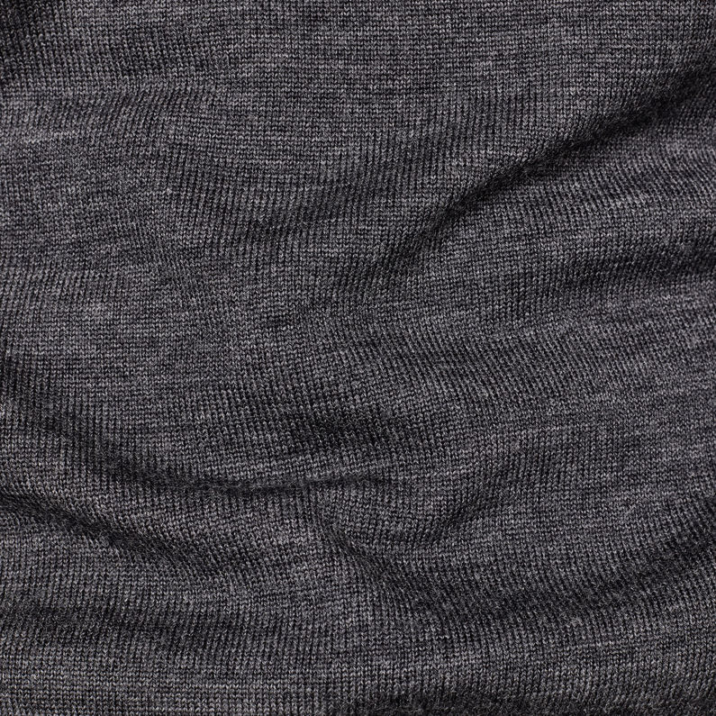 G-Star RAW® Core Block Knitted Sweater グレー fabric shot