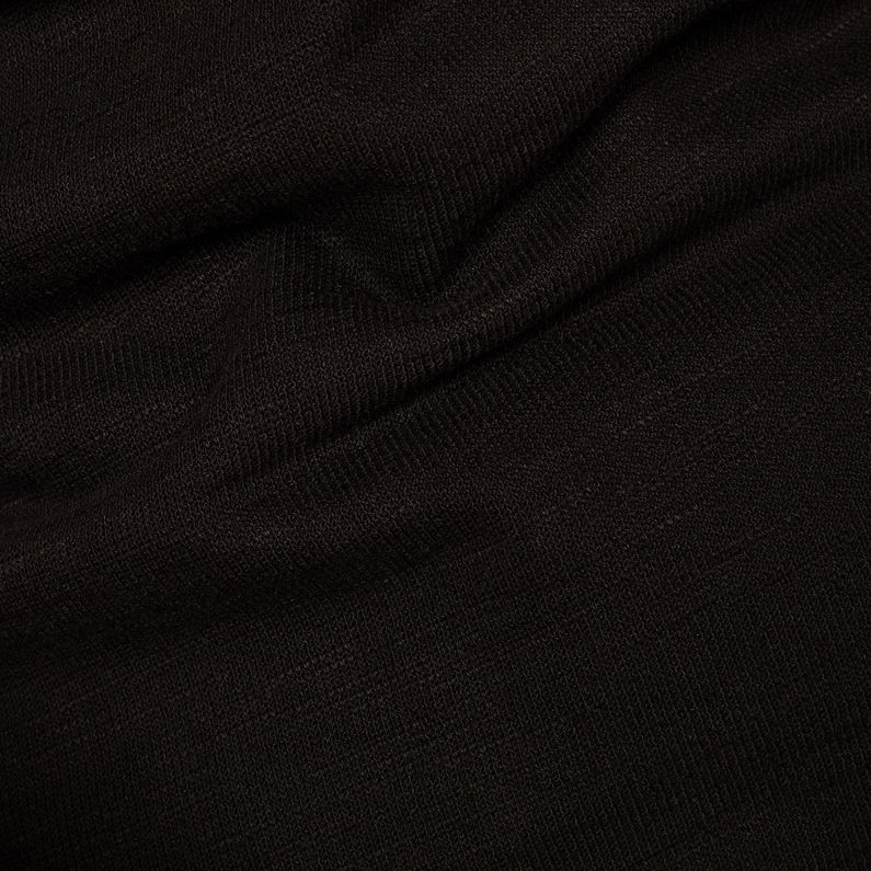 G-Star RAW® Motac Grandad T-Shirt Black fabric shot
