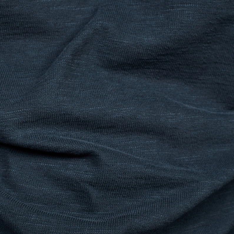 G-Star RAW® T-shirt Motac Grandad Bleu moyen fabric shot