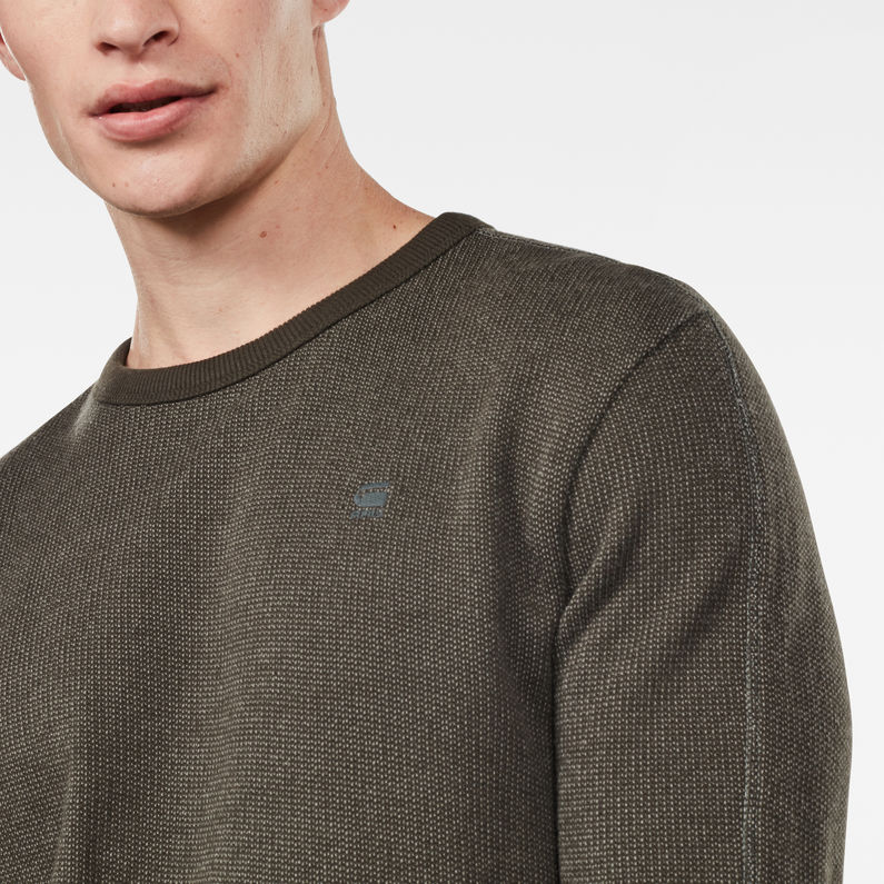 G-Star RAW® Sudadera Korpaz Gris detail shot