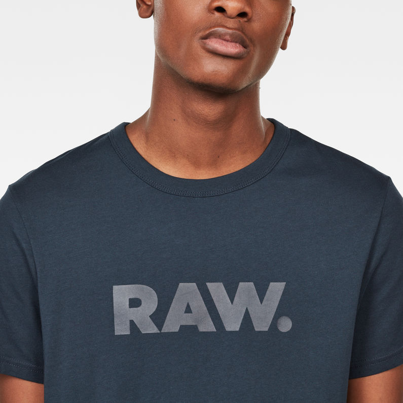 g star raw blue t shirt