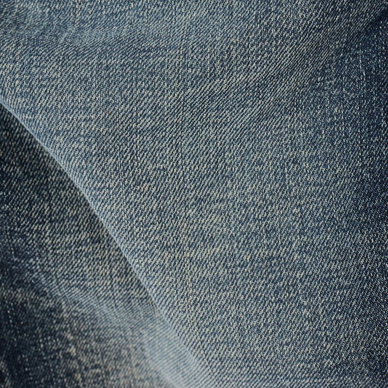 G-Star RAW® Jean Tobog 3D Relaxed Tapered Bleu foncé fabric shot