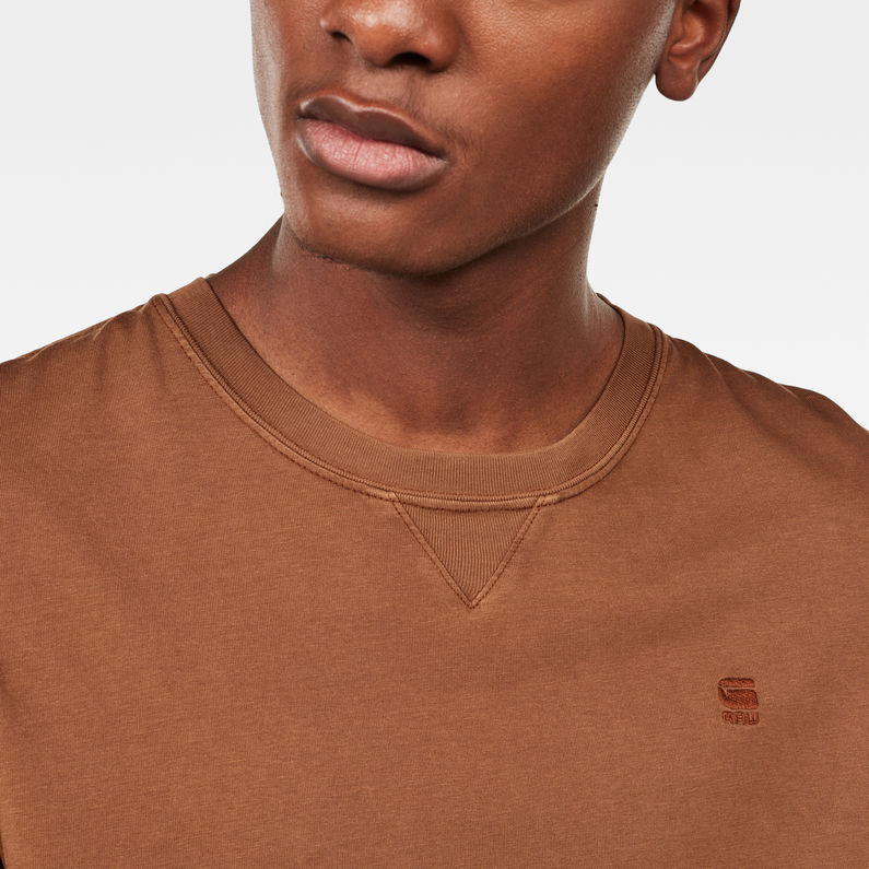 G-Star RAW® Earth T-Shirt Red detail shot
