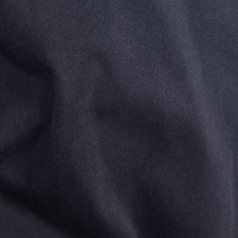 G-Star RAW® T-Shirt Shelo Bleu foncé fabric shot