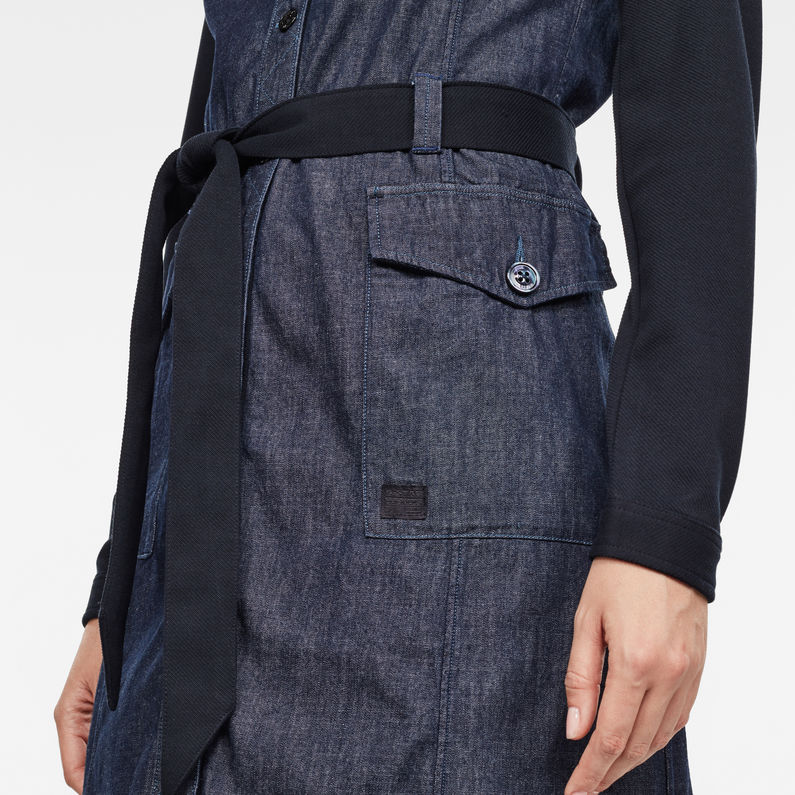 g star raw denim dress