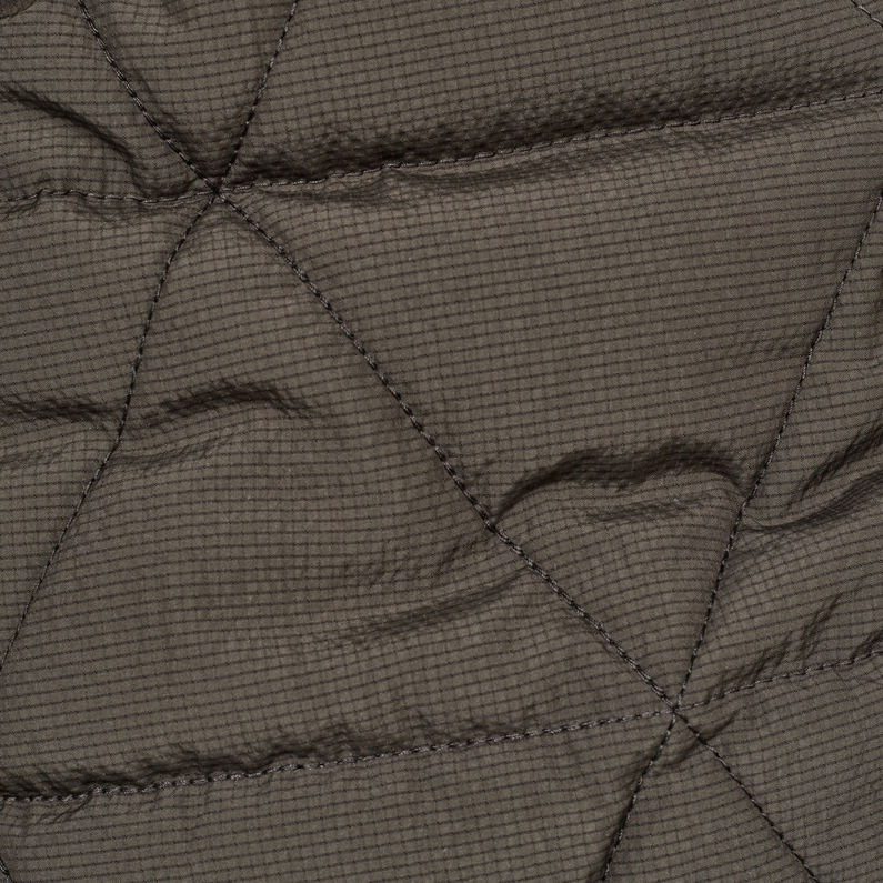 G-Star RAW® Chaqueta Edla Multiquilted Gris fabric shot