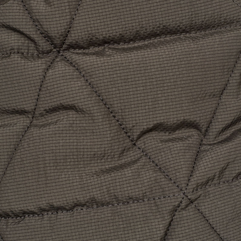 G-Star RAW® Edla Multiquilted Jack Grijs fabric shot