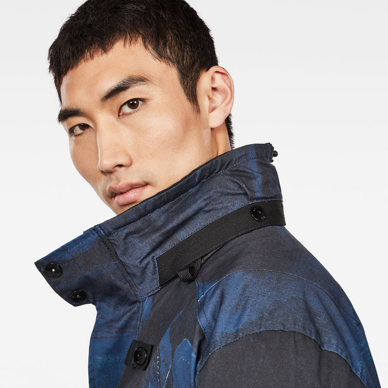 G-STAR® Veste Ospak Field Bleu foncé detail shot