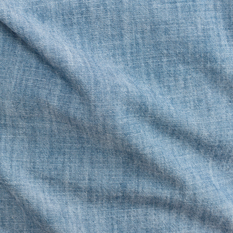 G-Star RAW® Ospak Slim Shirt Dark blue fabric shot