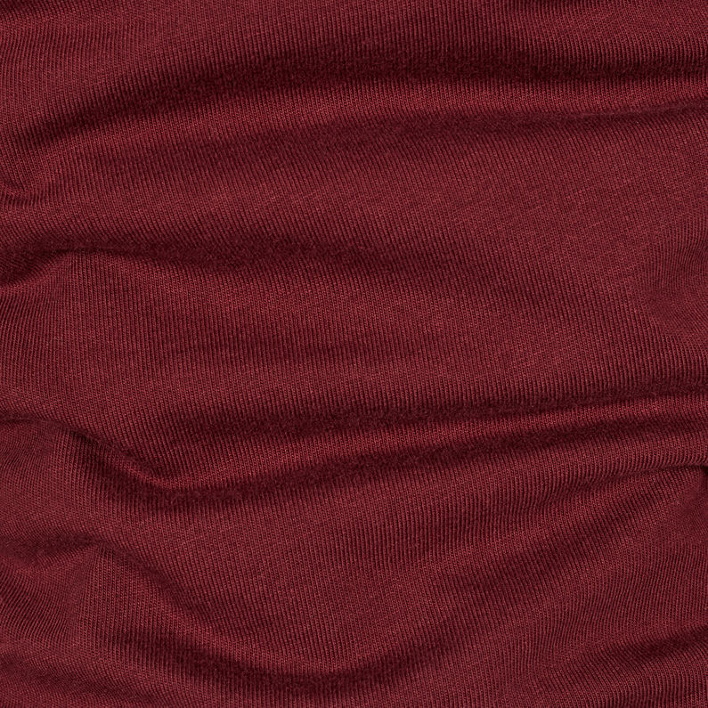 G-Star RAW® Vacoul Top Red fabric shot
