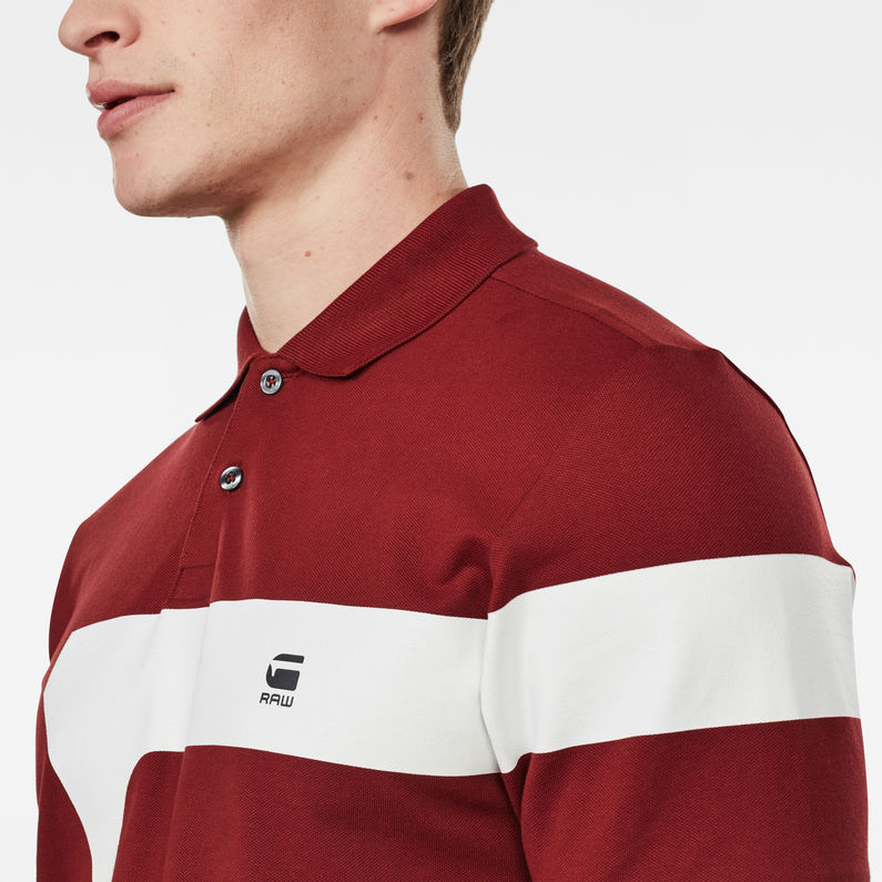 G-Star RAW® Graphic 13 Slim Polo Red