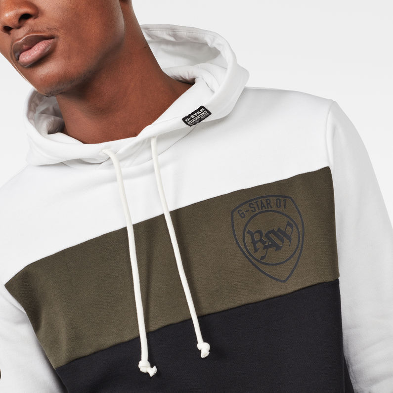 G-Star RAW® Sweat Graphic 15 Noir detail shot