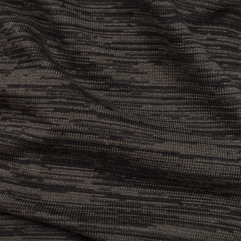 G-Star RAW® Zip Through Cardigan Black fabric shot