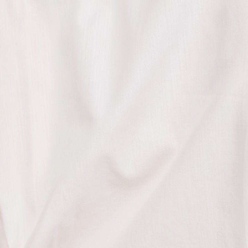 G-Star RAW® Syenite Slim Bow Shirt White fabric shot