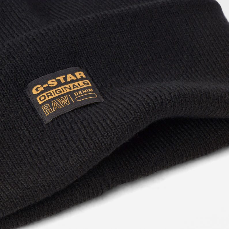 G-Star RAW® Gorro Effo Originals Negro detail shot buckle