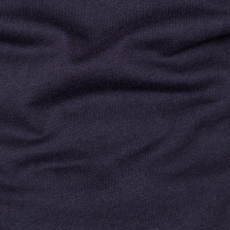 G-STAR® Straight Round Neck T-Shirt Bleu foncé