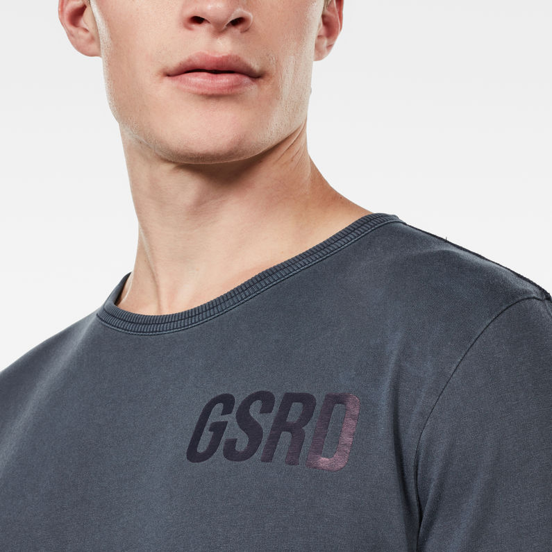 G-Star RAW® T-shirt Graphic 2 Bleu foncé detail shot