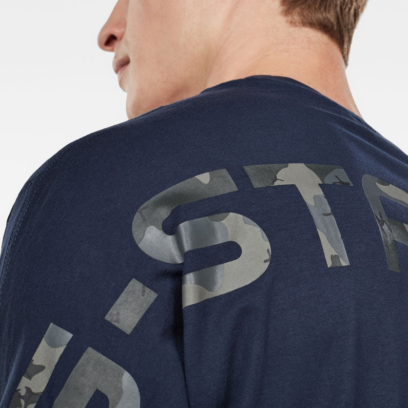 G-Star RAW® Korpaz-s T-Shirt Dark blue detail shot