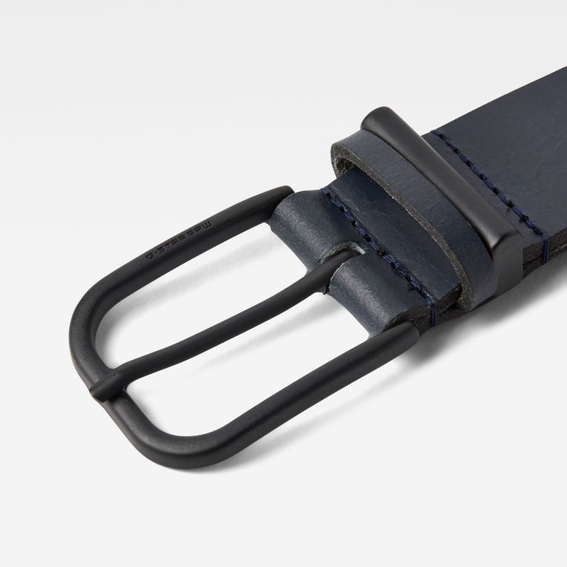 G-STAR® Carley Belt Dark blue detail shot buckle