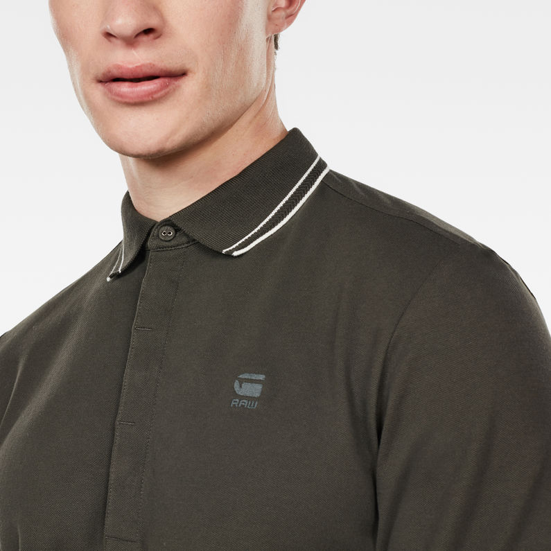 G-Star RAW® Polo Correct Slim Gris