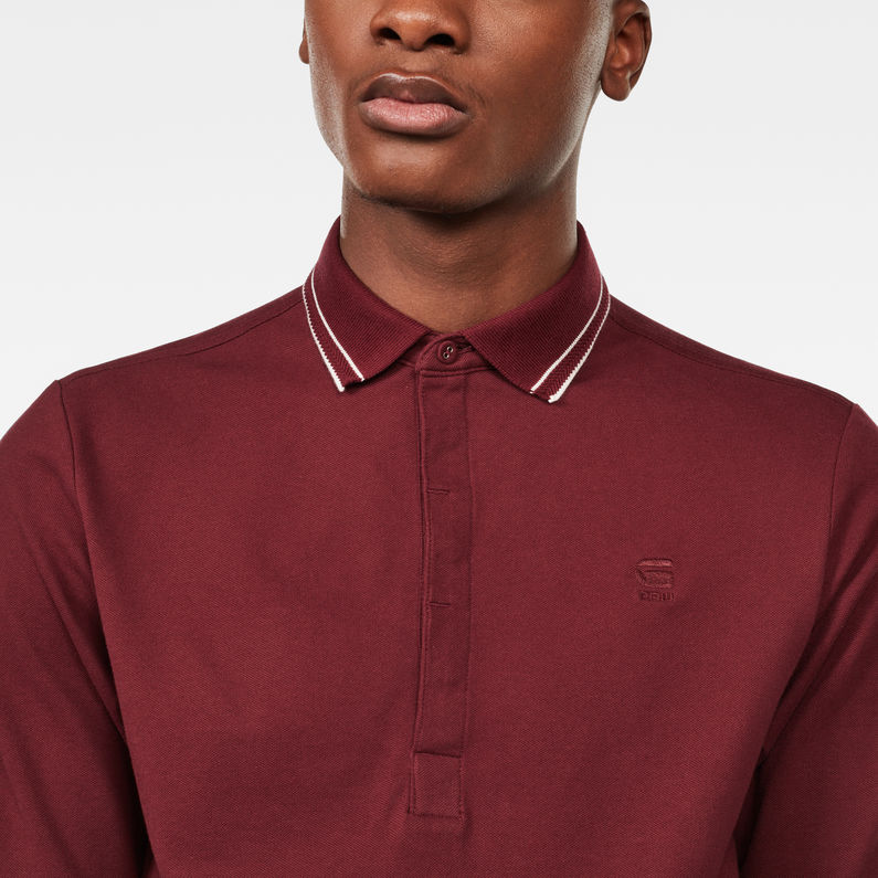 G-STAR® Polo Correct Slim Rouge