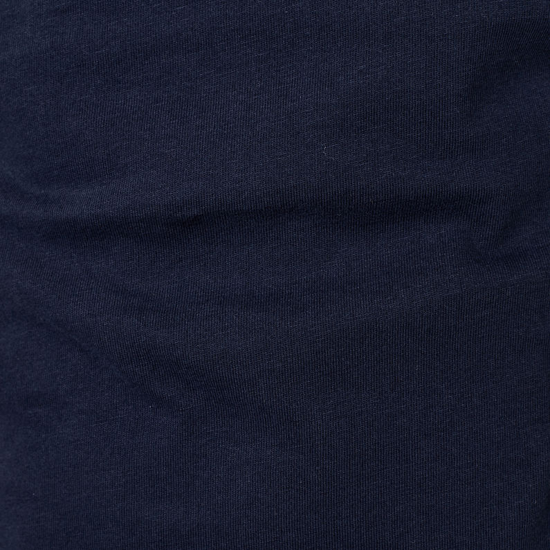 G-Star RAW® Haut Graphic 10 Bleu foncé fabric shot