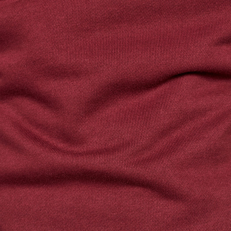 G-Star RAW® Graphic 11 Story Sweater Red fabric shot