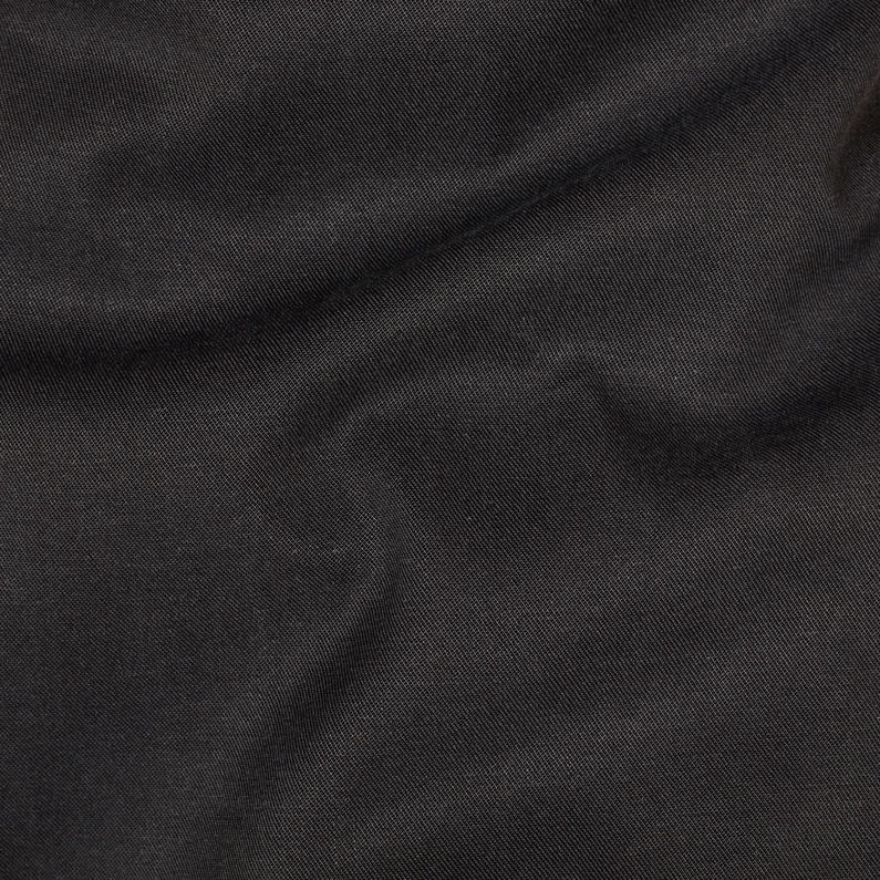G-Star RAW® Chino Chisel Mid Boyfriend Ankle Noir fabric shot