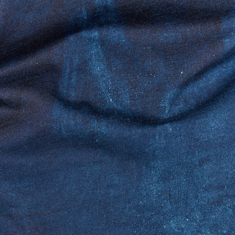 G-Star RAW® Top Rijks Joosa Funnel Azul oscuro fabric shot