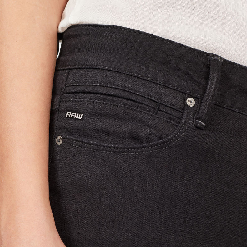 G-STAR® G-Star Shape High Waist Super Skinny Jeans Schwarz