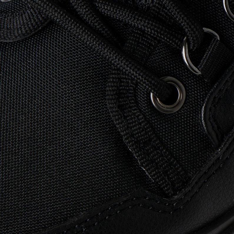G-Star RAW® Rackam Vodan Low Sneakers Noir fabric shot