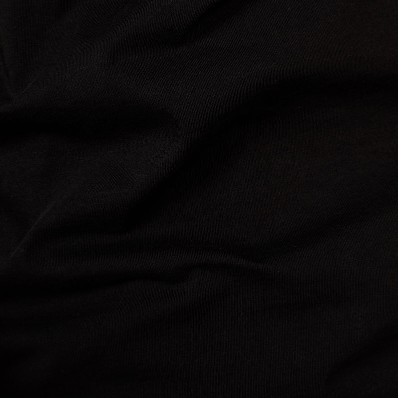 G-Star RAW® Graphic 17 Photo T-Shirt Black fabric shot