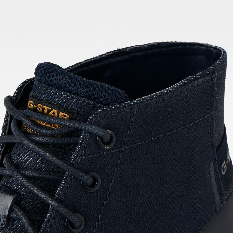 G-STAR® Garber Derby Boots Dark blue detail