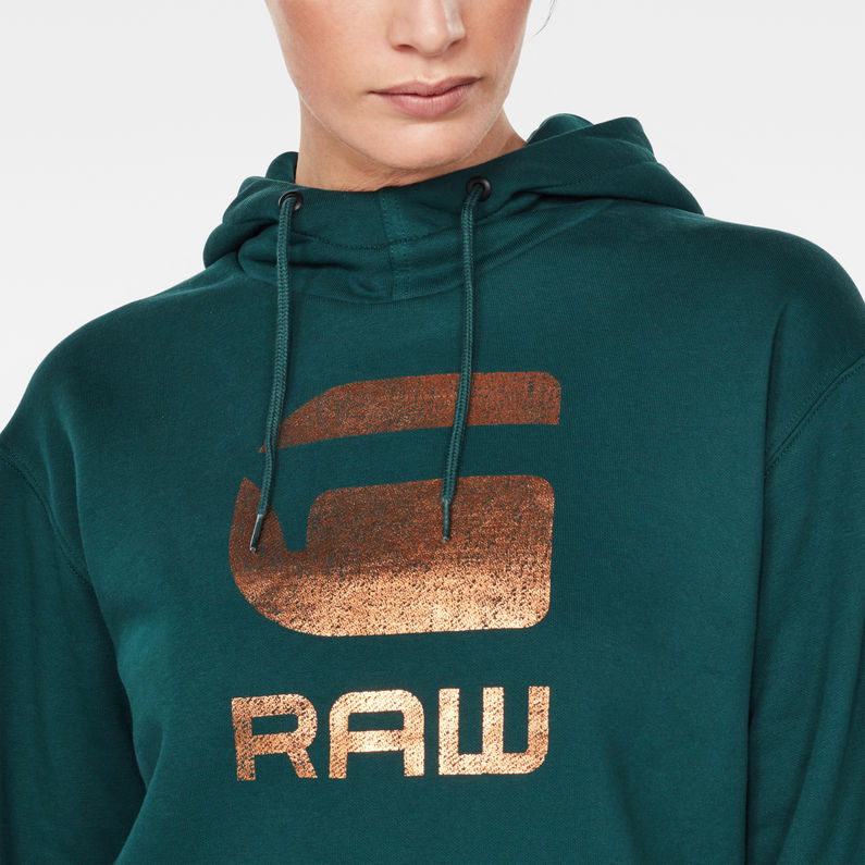 G-Star RAW® Graphic 21 Lynaz Sweater Green detail shot