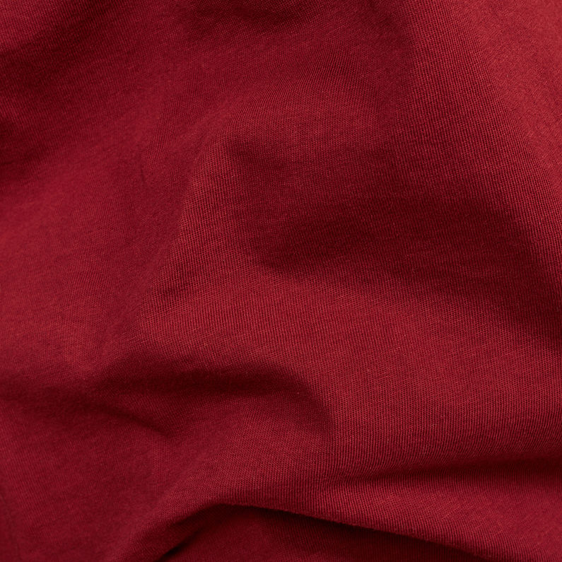 G-Star RAW® Graphic 3 Photo T-Shirt Red fabric shot