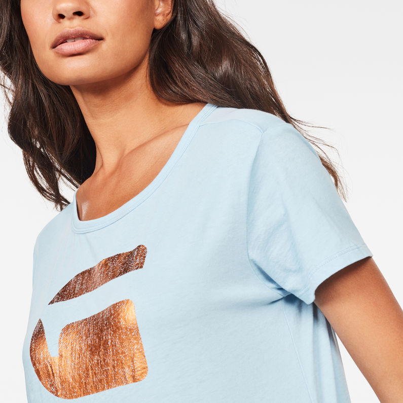 G-Star RAW® Top Graphic 21 Azul claro