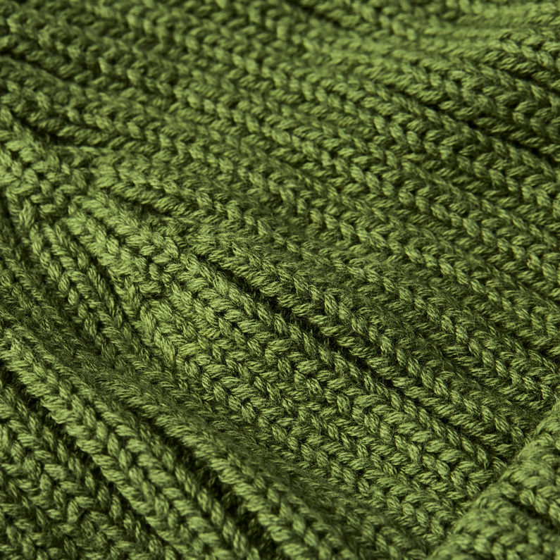 G-STAR® Vaan Beanie Green fabric shot