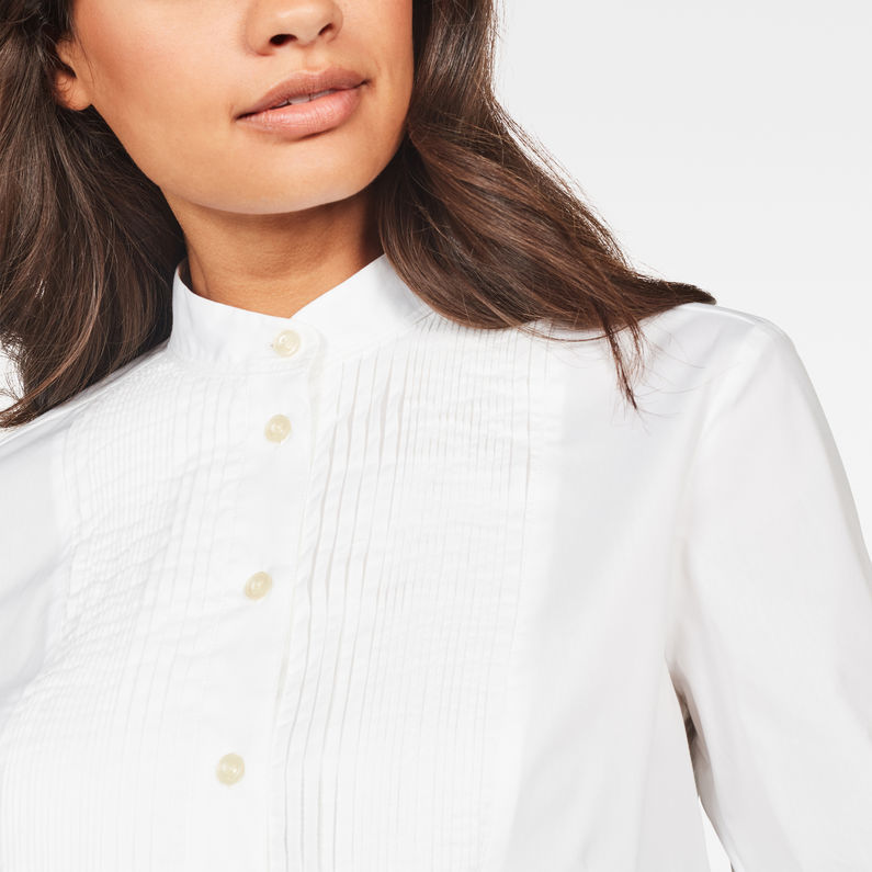 G-Star RAW® Chemise Lanc Bib Slim Blanc