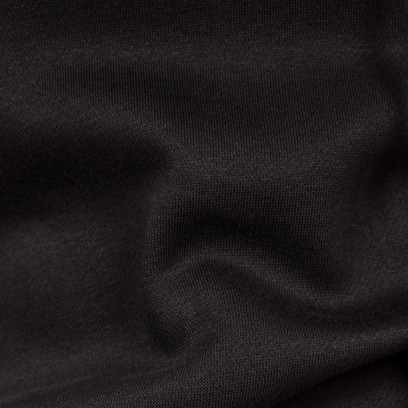 G-Star RAW® Sweat Graphic 3 Boyfriend Noir fabric shot