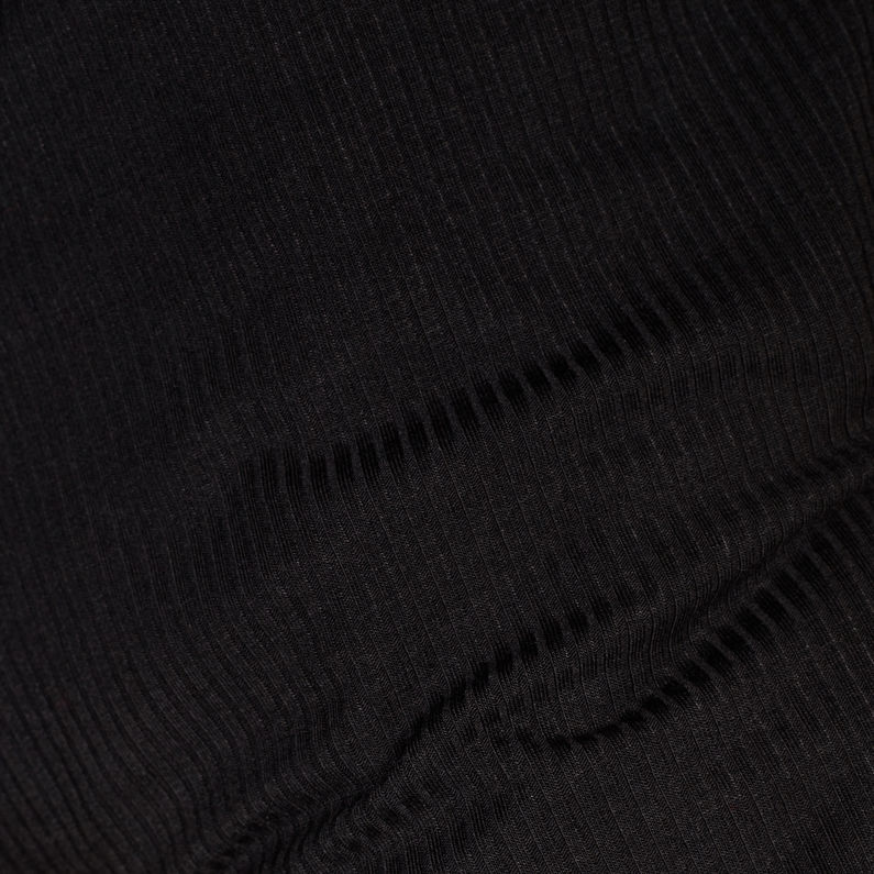 G-Star RAW® Haut Traction Slim Noir fabric shot