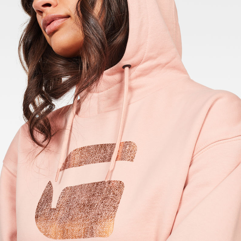 G-Star RAW® Graphic 21 Lynaz Sweater Pink detail shot