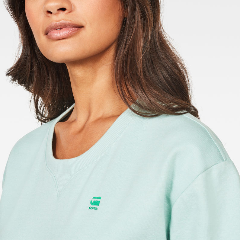 G-Star RAW® Sweat Xzyph 2-Tone Bleu clair detail shot