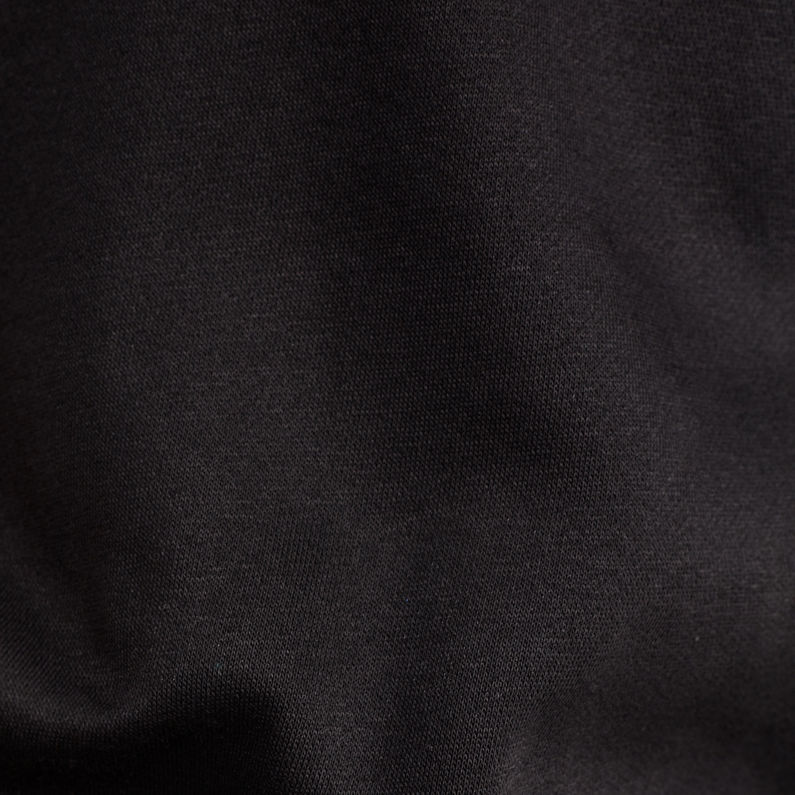 G-Star RAW® Vestido Reffit Boyfriend Sweat Negro fabric shot