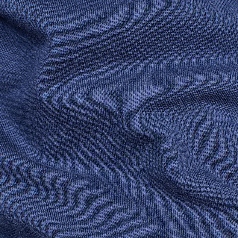 G-Star RAW® MAXRAW III Sweat Pocket Bleu foncé fabric shot
