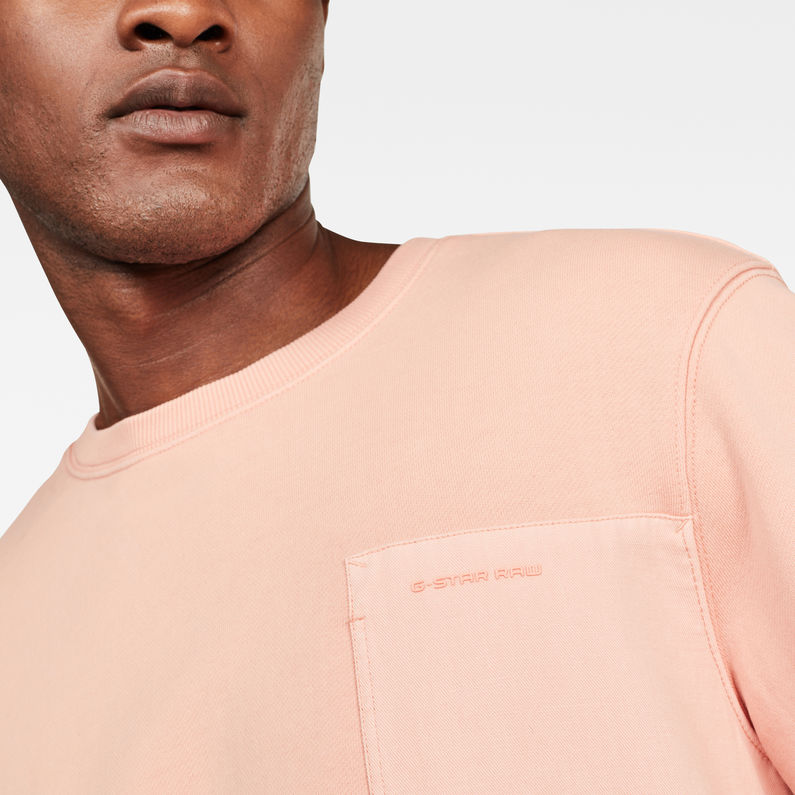 G-Star RAW® Sweat Pocket Rose detail shot
