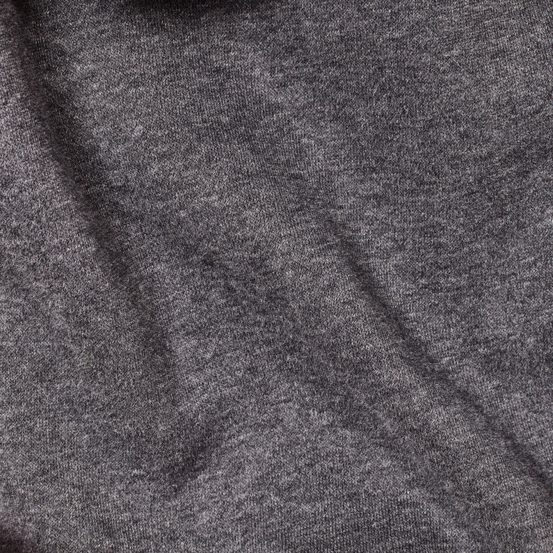 G-Star RAW® Loaq Hooded Core Sweat Grey fabric shot