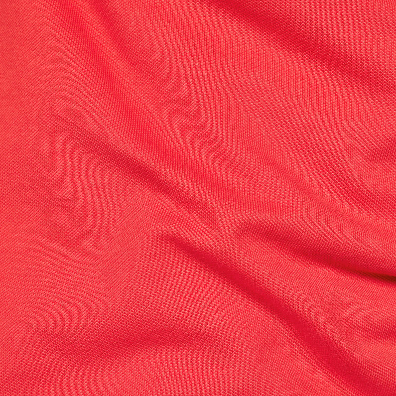 G-Star RAW® Dunda Slim Stripe Polo Rojo
