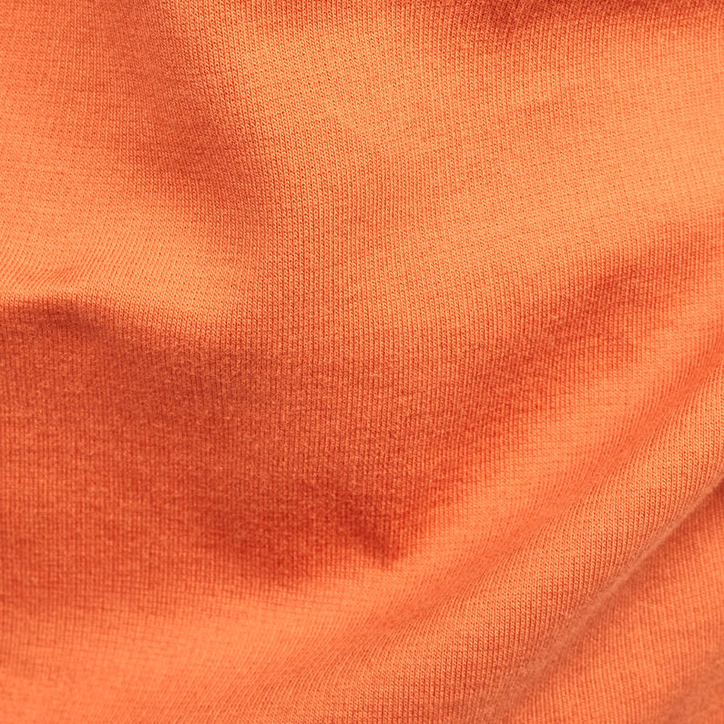 G-Star RAW® Boyfriend 2-Tone Sweater Orange fabric shot